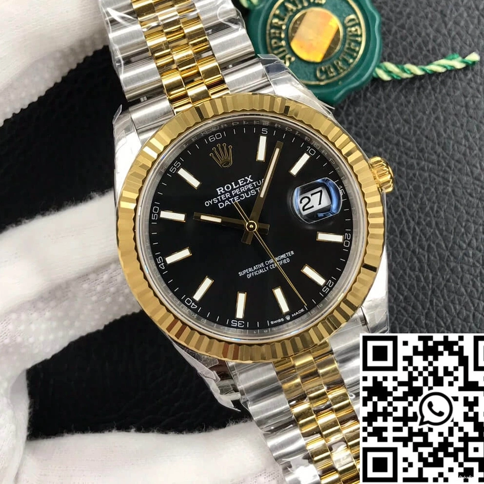 M126333-0014 Dial Factory Datejust Rolex VS Black 0112